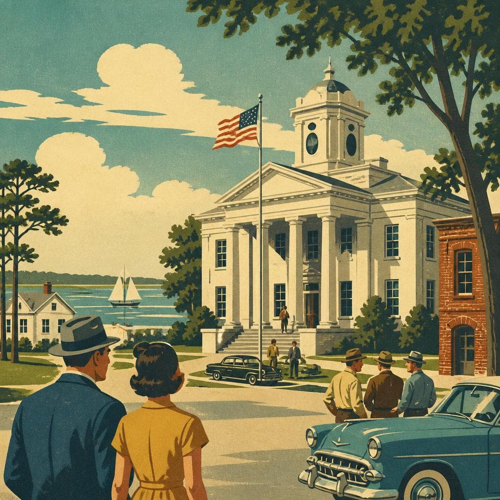 Cover art for Where Pamlico County Found Its Center