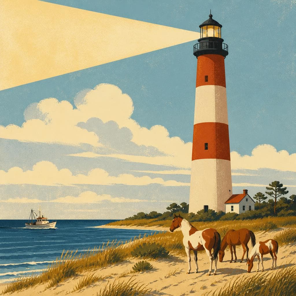 Cover art for The Taller Light on Assateague