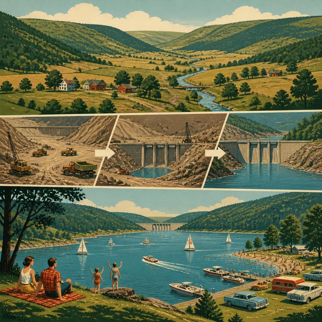 Cover art for How a Valley Became Yellow Creek Lake