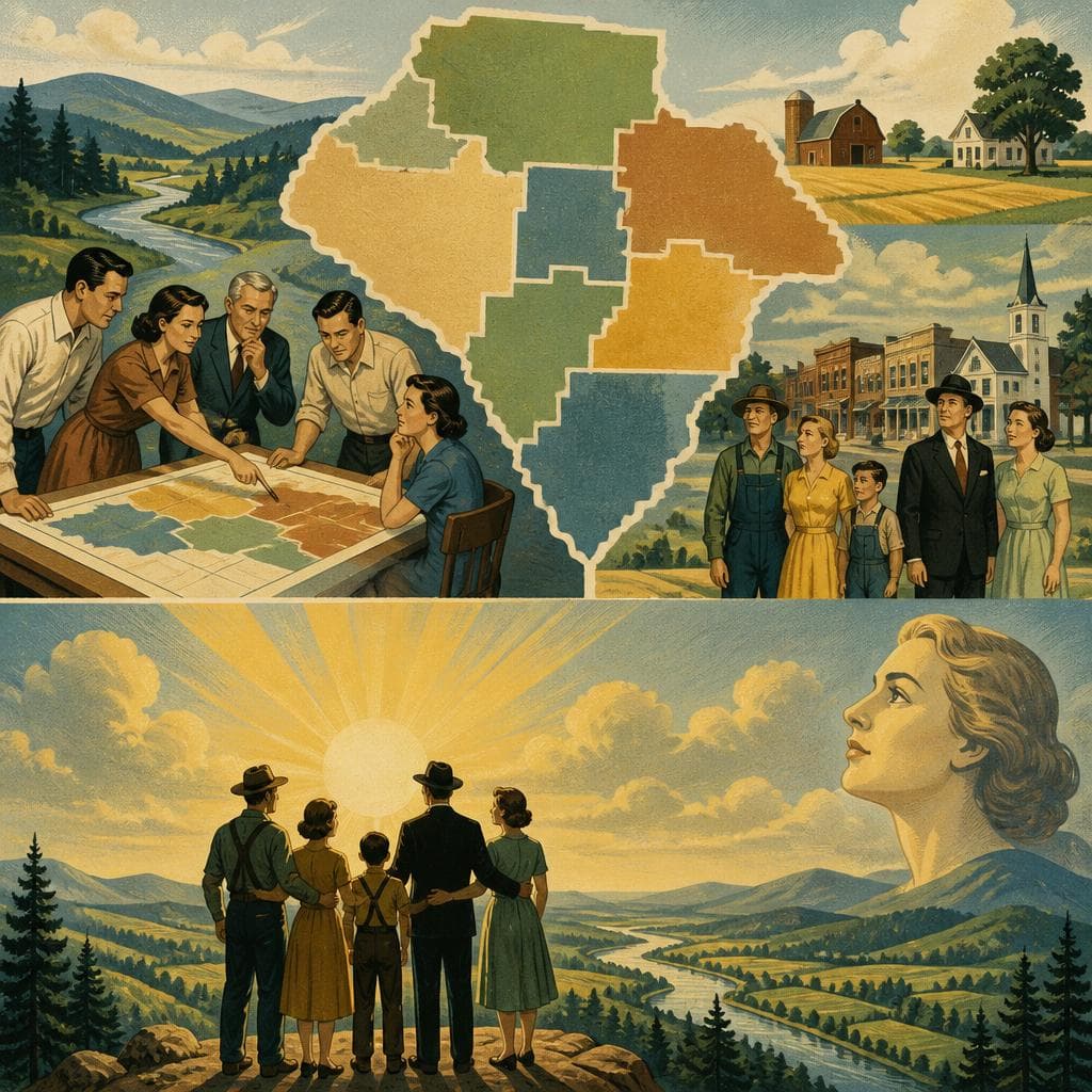 Cover art for A County Drawn Together, and Named for Conviction