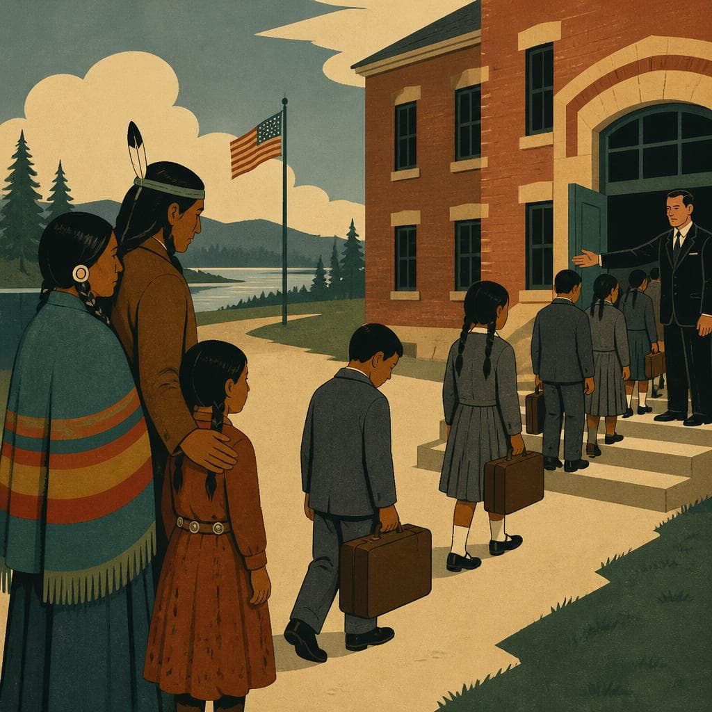 Cover art for A Campus Built to Separate Children From Home