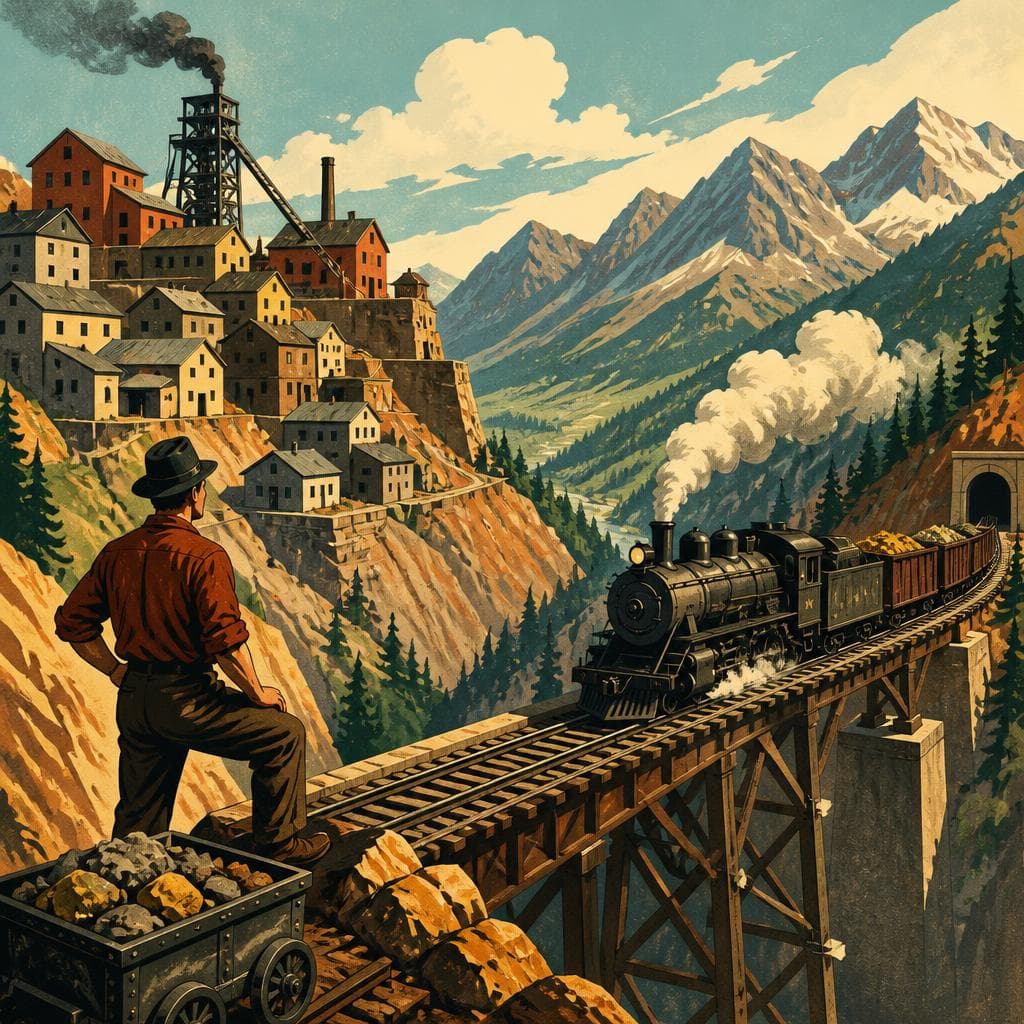 Cover art for Where Rico Met the Mountain Railroad