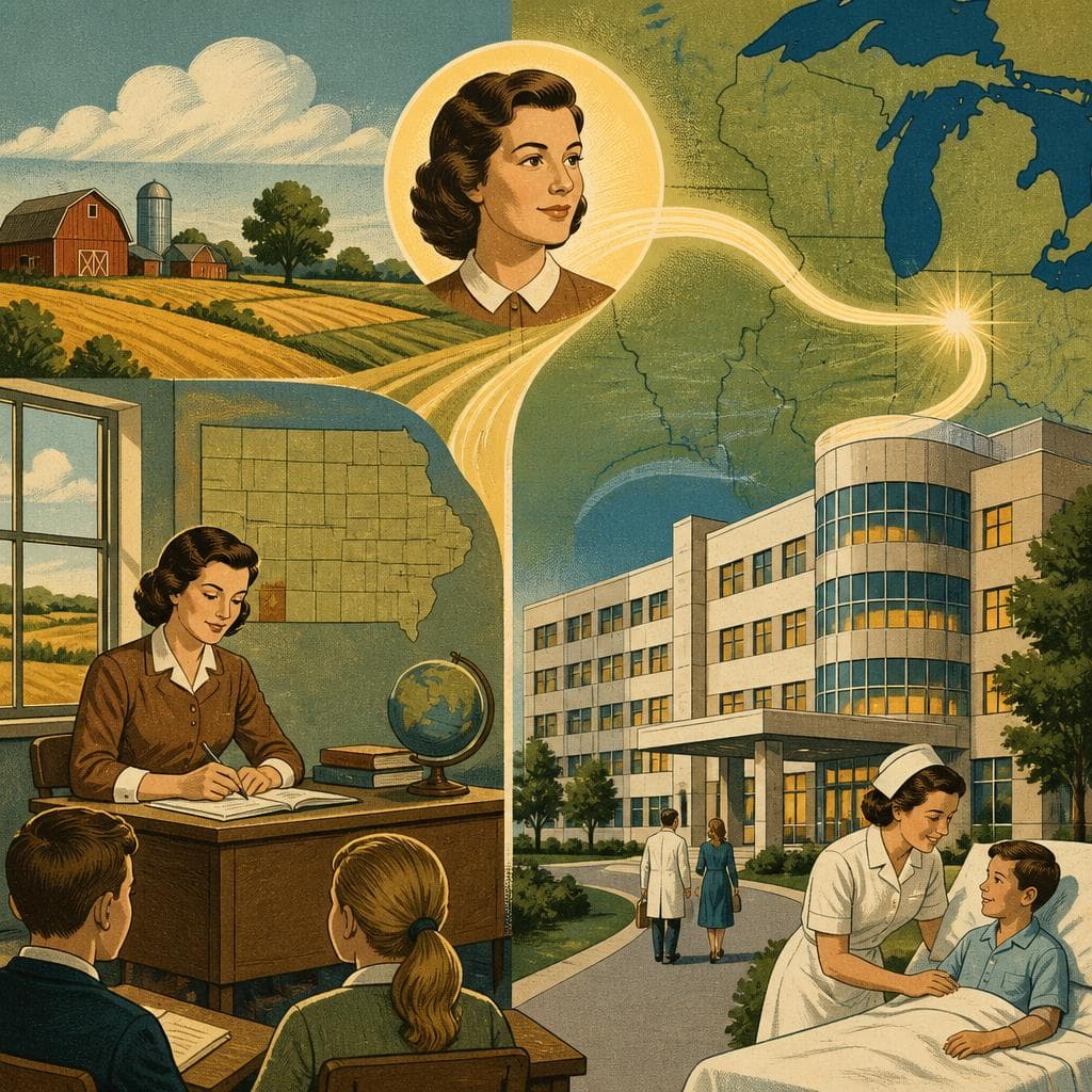 Cover art for From a Mills County Classroom to a Hospital Name