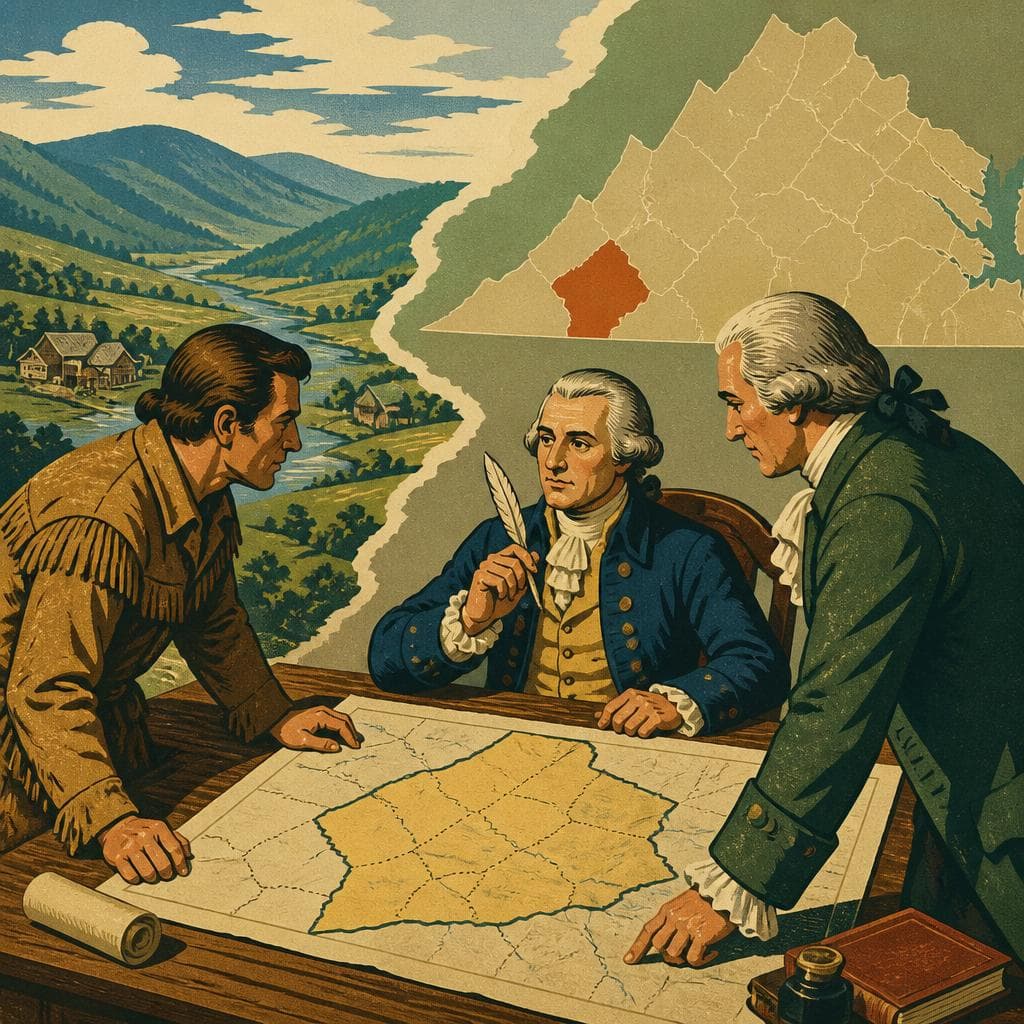 Cover art for A County, a Statesman, and a New Map