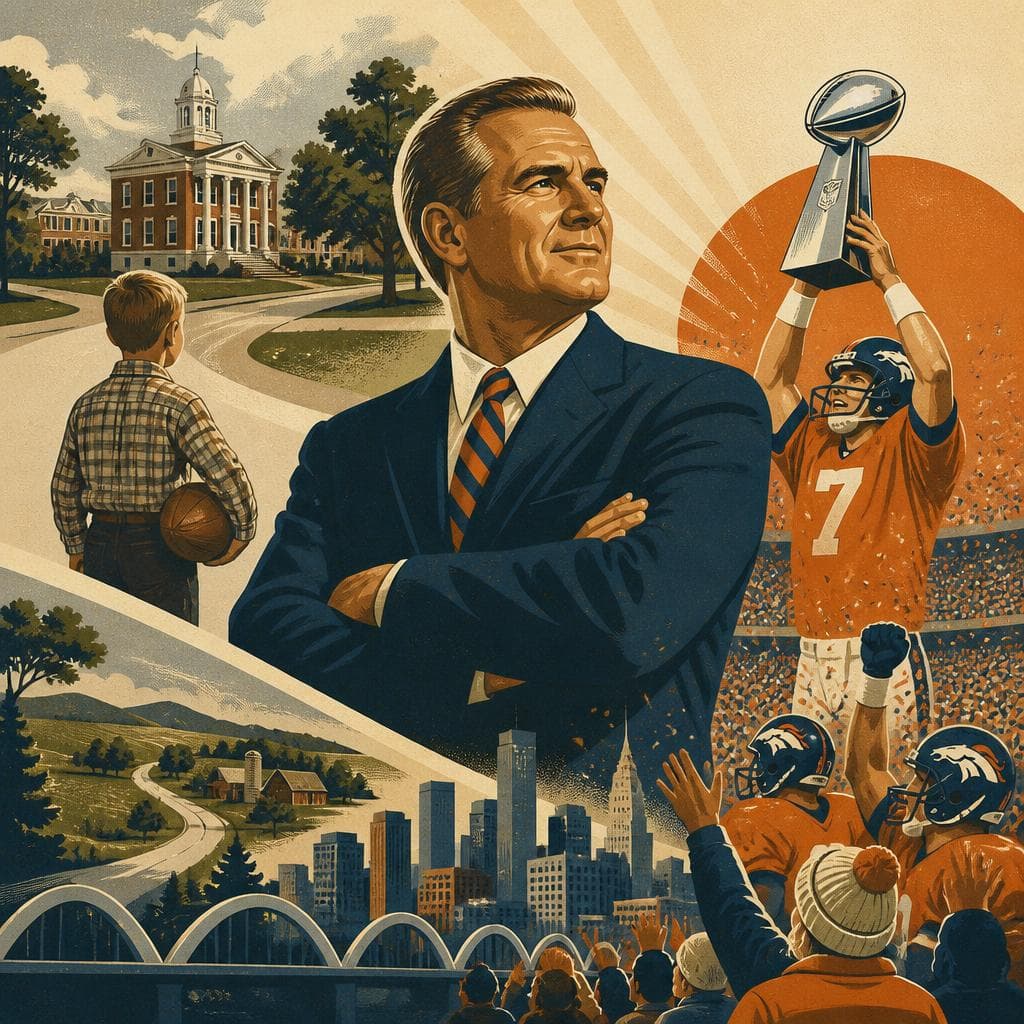 Cover art for From Troy to a Broncos Title