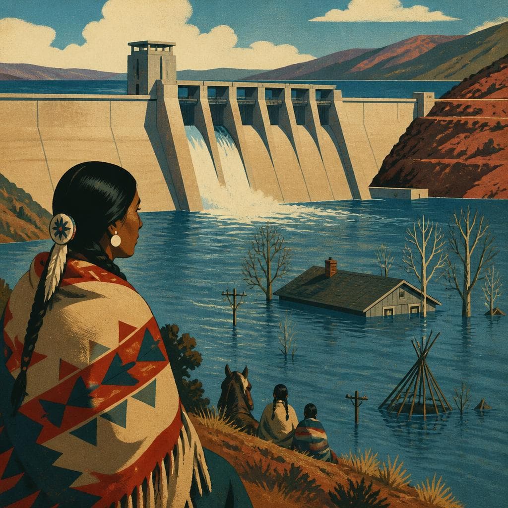 Cover art for Where the Water Rose Above a Treaty