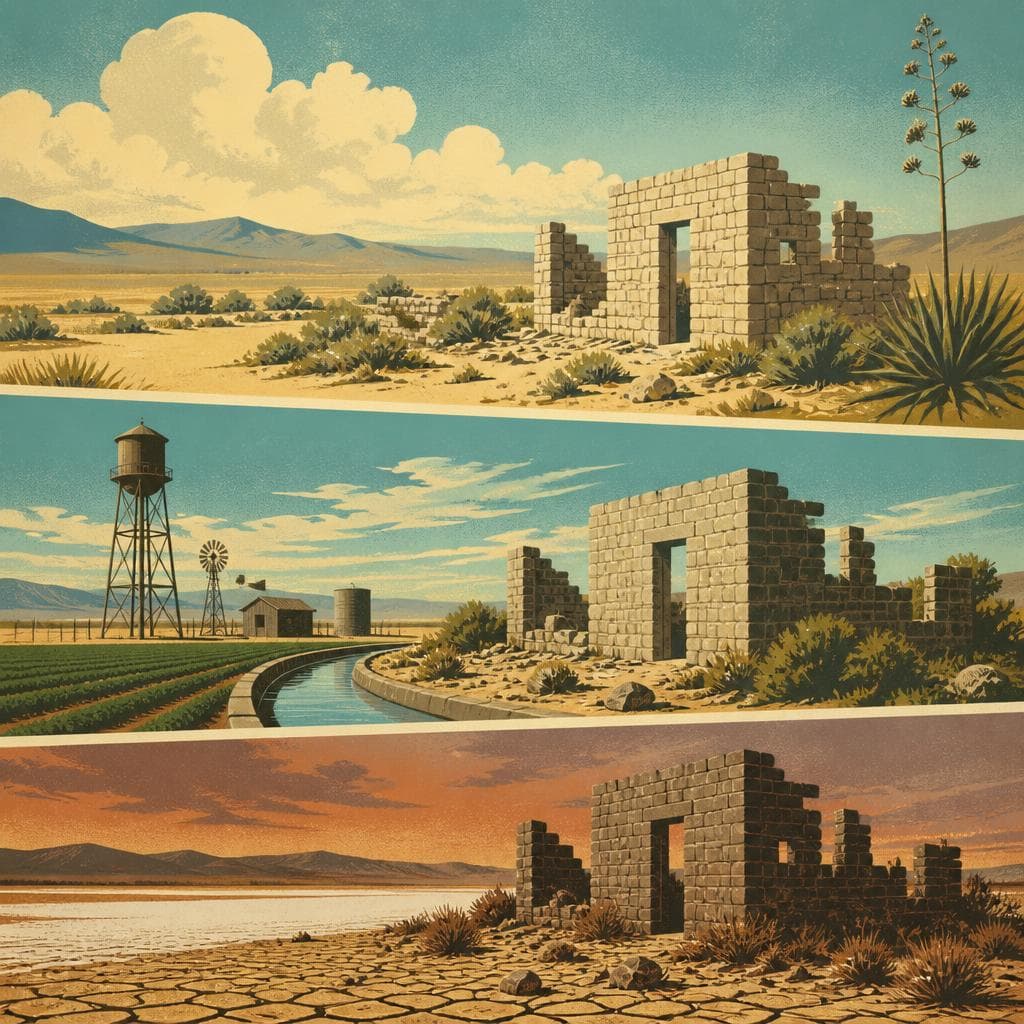 Cover art for Where Stone Outlasted a Thirsty Century