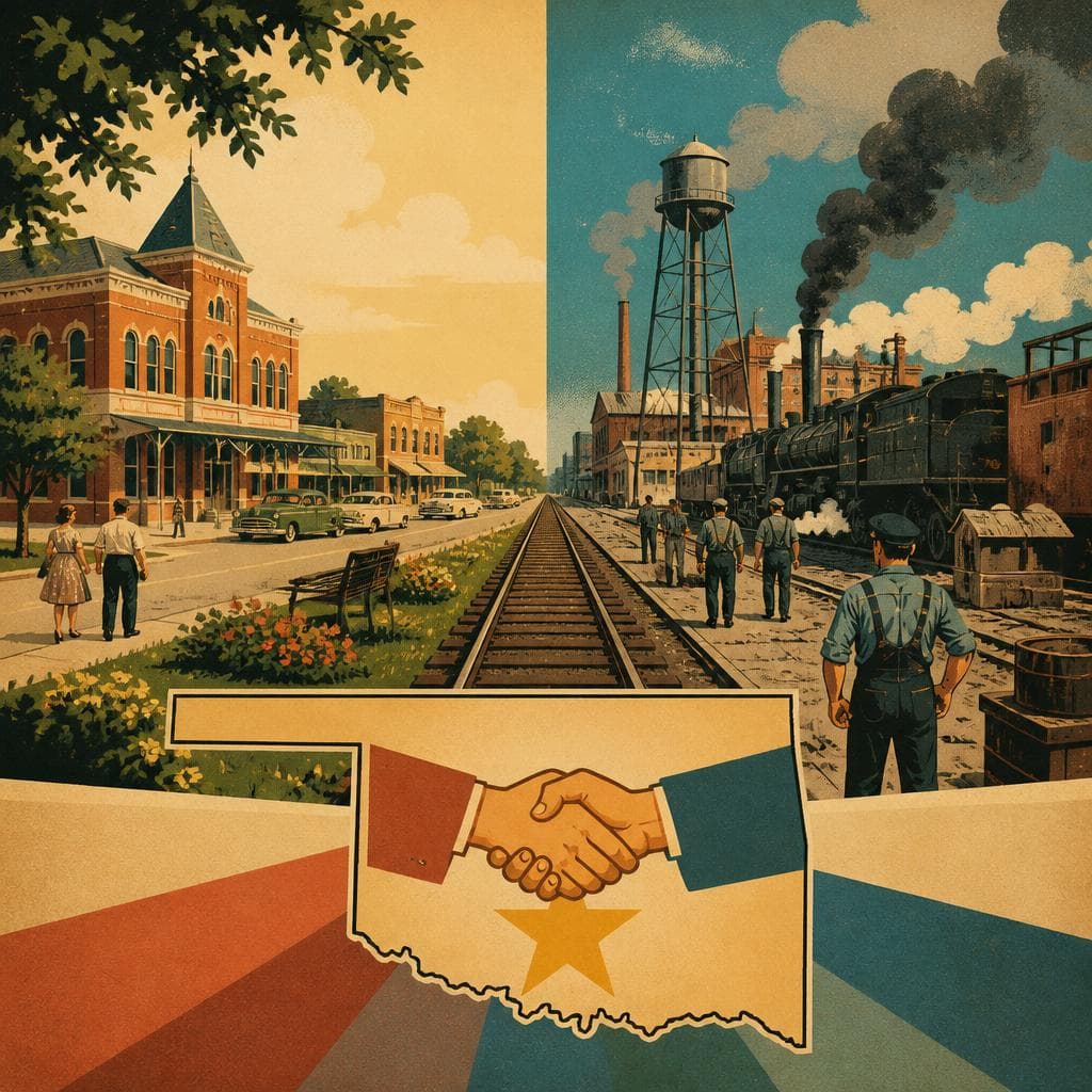 Cover art for One City, Two Sides of the Tracks