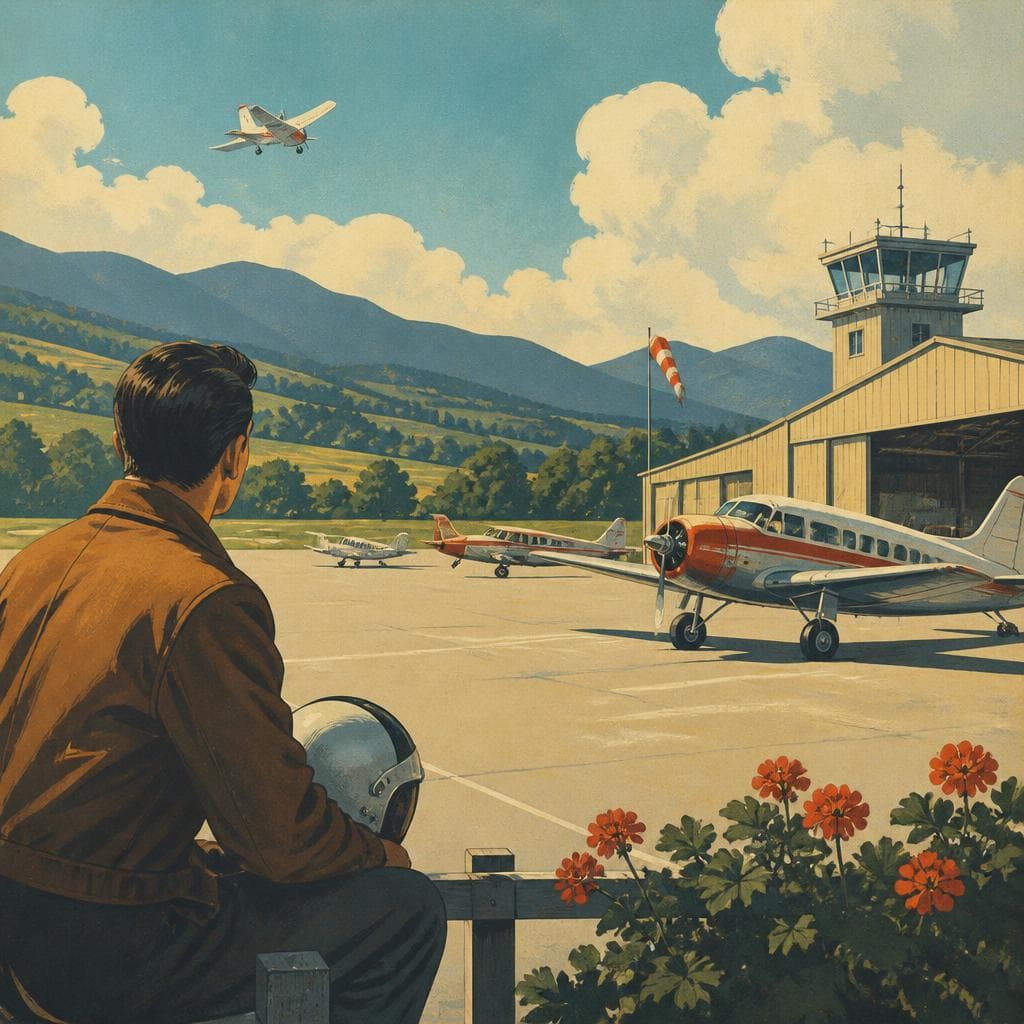 Cover art for Where Ballinger Flies and Remembers
