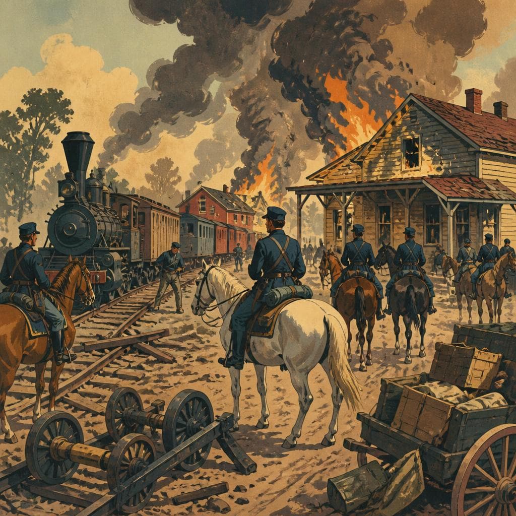 Cover art for Where the Railroad Became the Battlefield