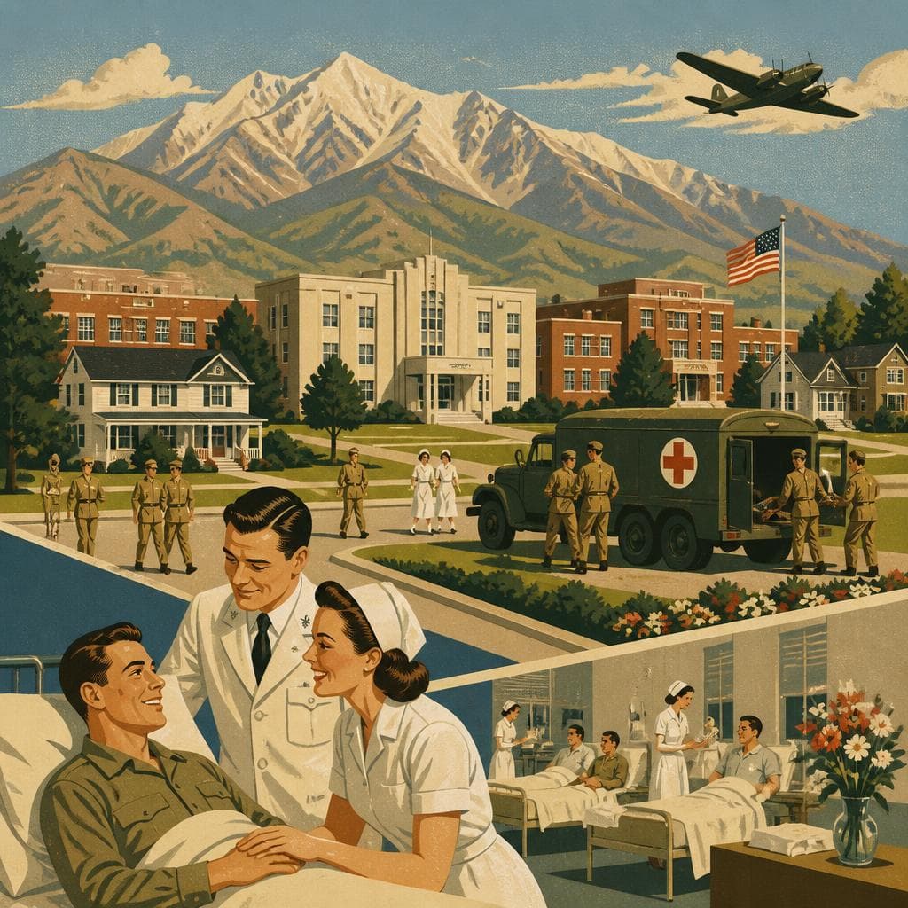 Cover art for When Brigham City Became a Wartime Hospital Town