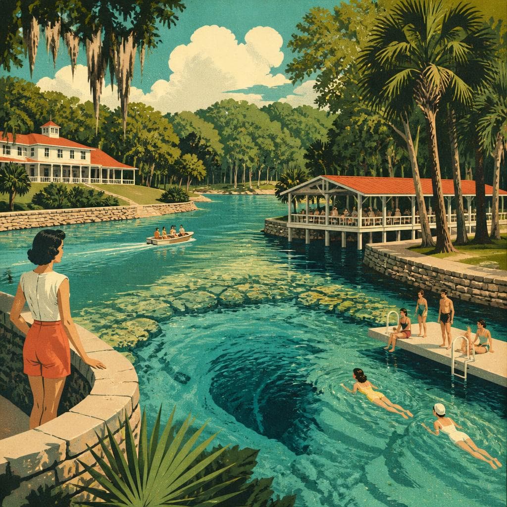 Cover art for Built Around the Water at Wakulla Spring
