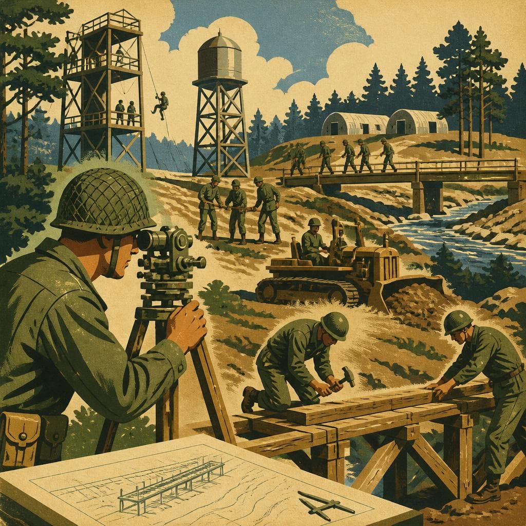 Cover art for Where the Army Learned to Build