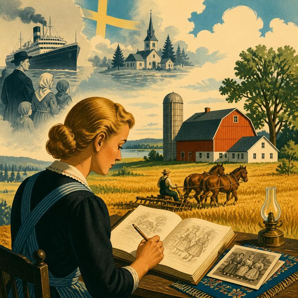 Cover art for A Farm, a Diary, and an Emigrant’s Memory