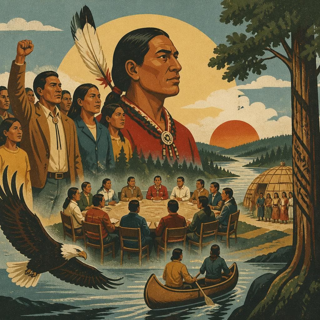 Cover art for When Menominee Took Its Government Back