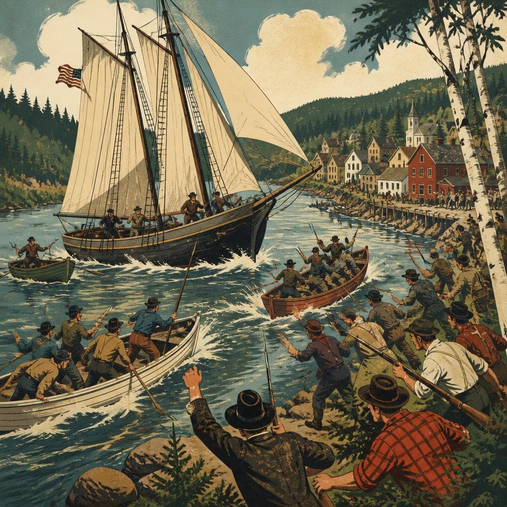 Cover art for When Machias Took a Schooner