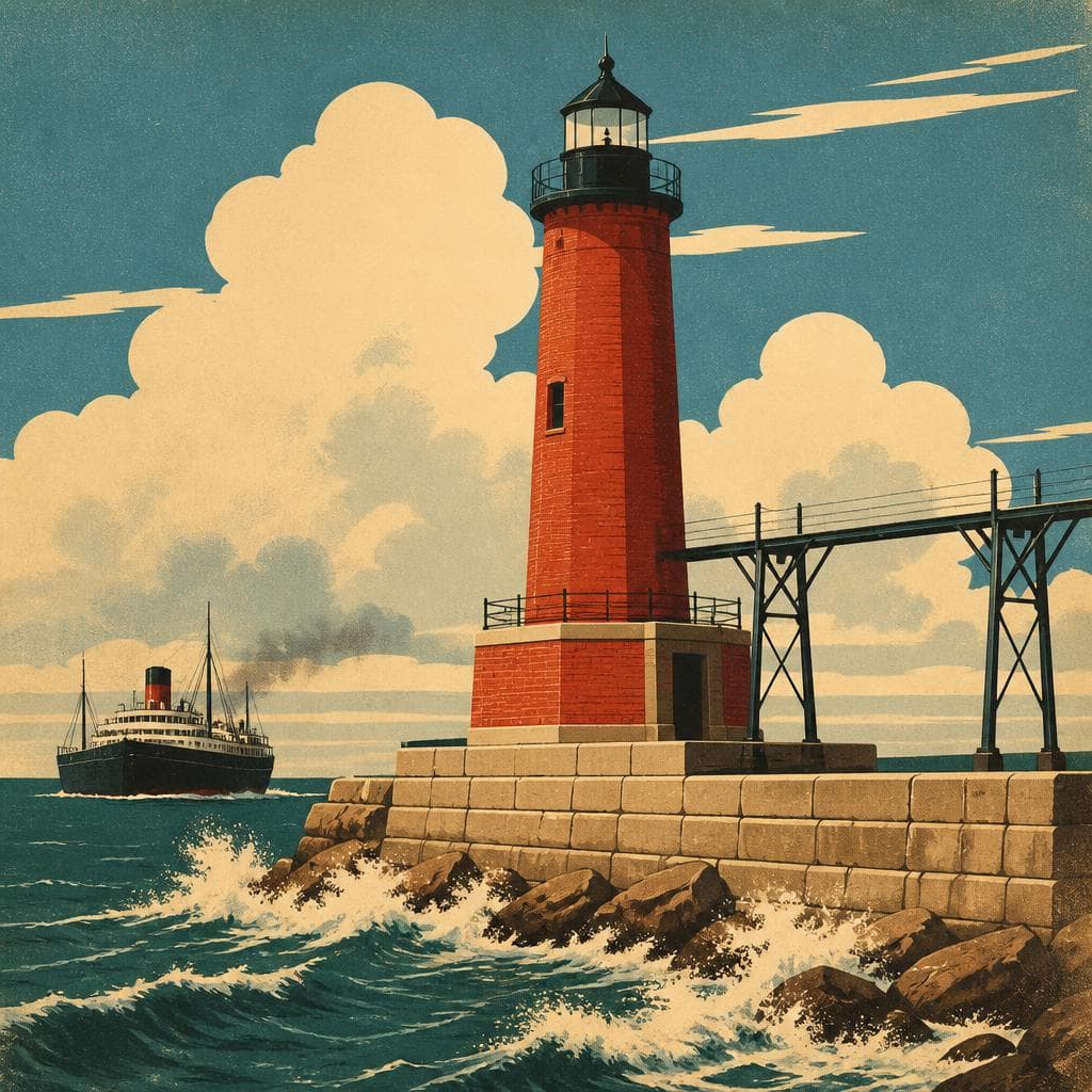 Cover art for A Brick Answer to Lake Michigan