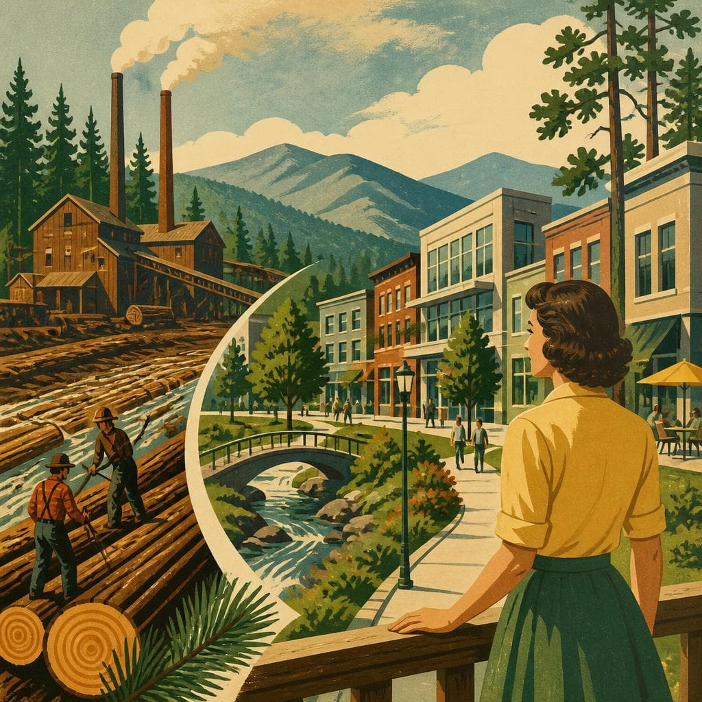 Cover art for After the Pines, Laurel Chose Reinvention