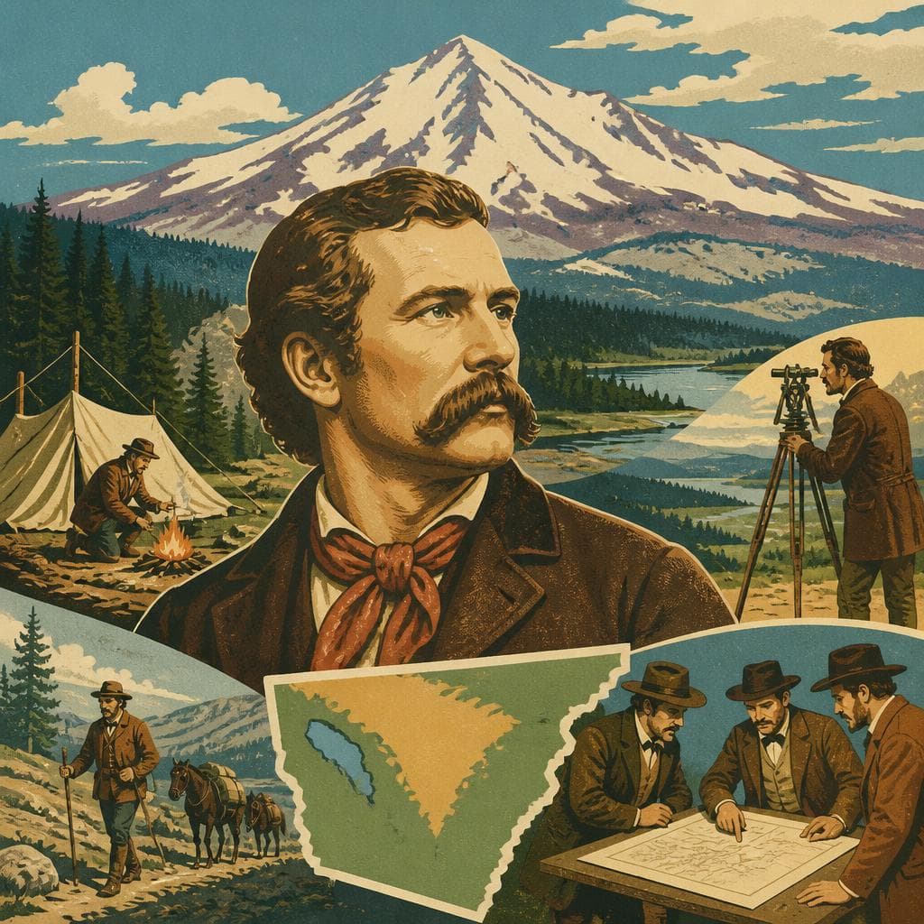 Cover art for The Man Behind the Mountain Name