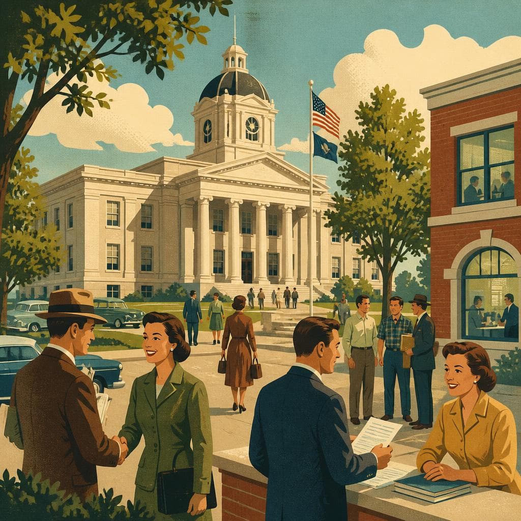 Cover art for Where the County Came to Do Business