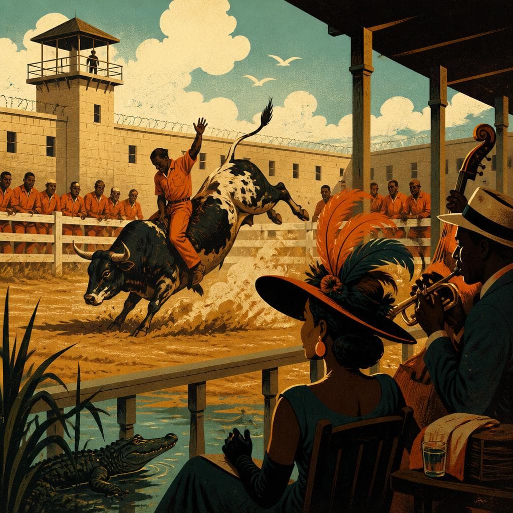 Cover art for Where Angola Turns Spectacle Into Story
