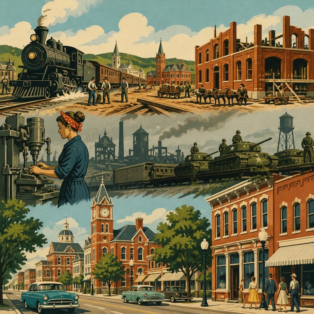 Cover art for Where the Rails Shaped St. Albans