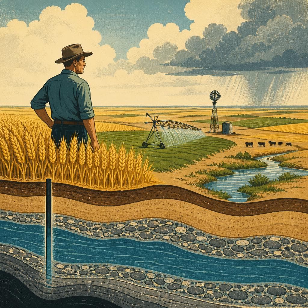 Cover art for The Water Beneath the Wheat