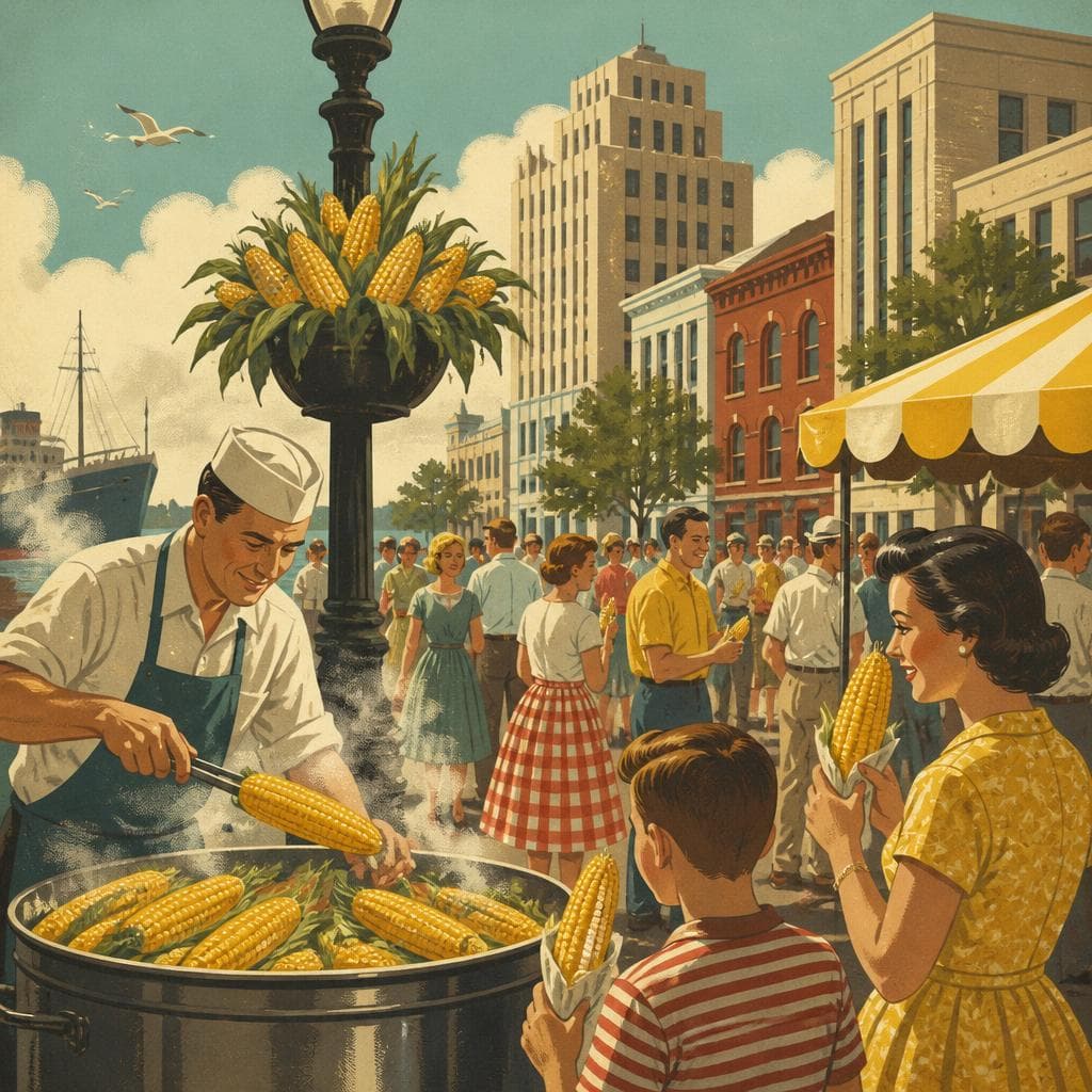 Cover art for Where Downtown Smells Like Buttered Corn