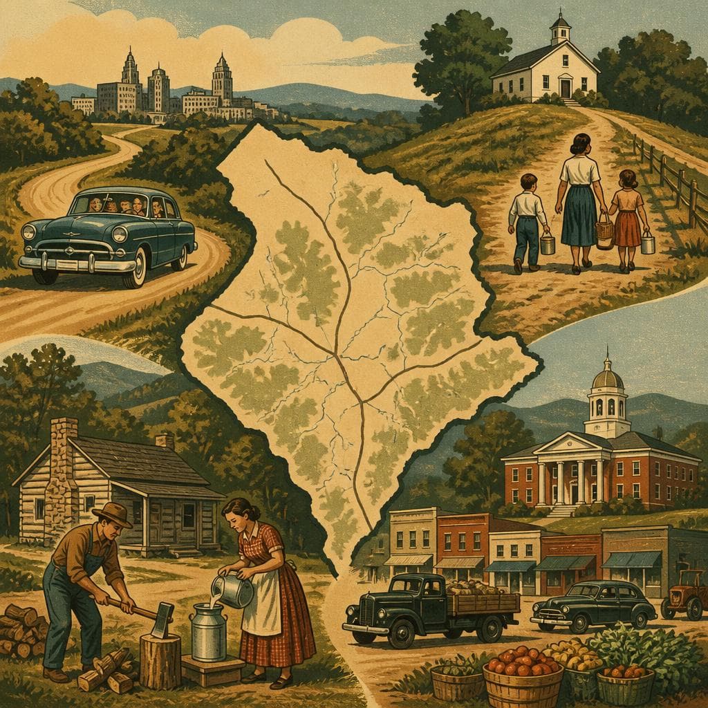 Cover art for A County Drawn Closer to Home