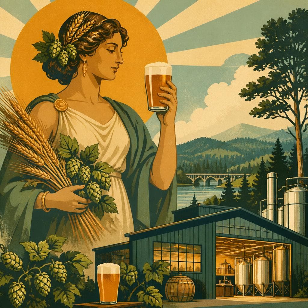 Cover art for A Brewery Named for a Goddess