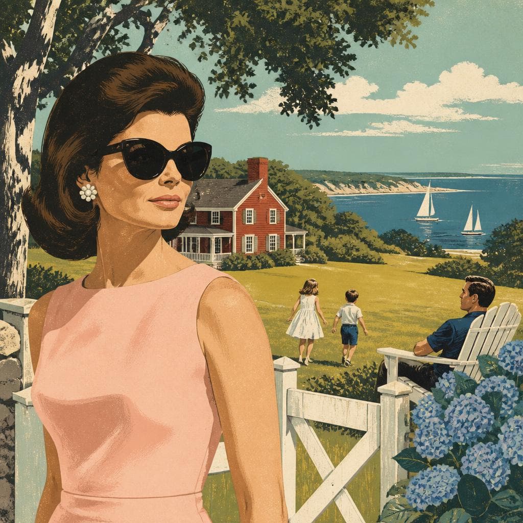 Cover art for Jacqueline Kennedy Onassis and the Privacy of Red Gate Farm