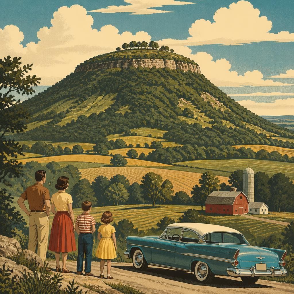 Cover art for The Hill That Rose Above North Iowa