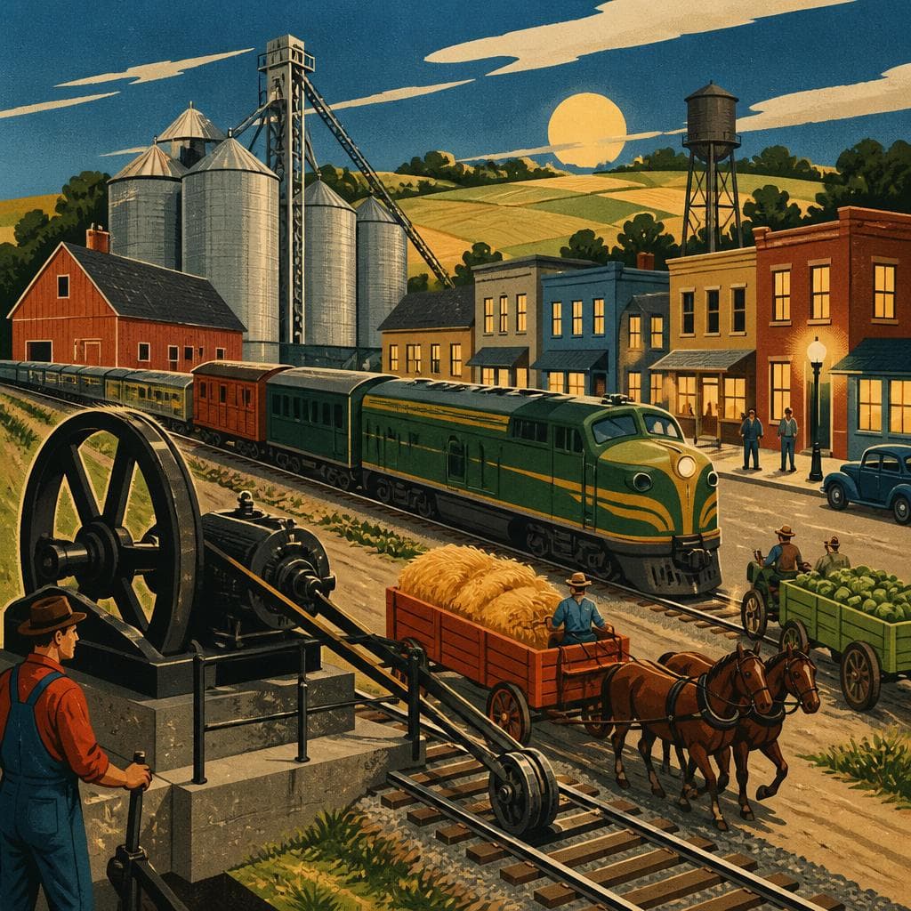 Cover art for When the Tracks Moved Power to Finley