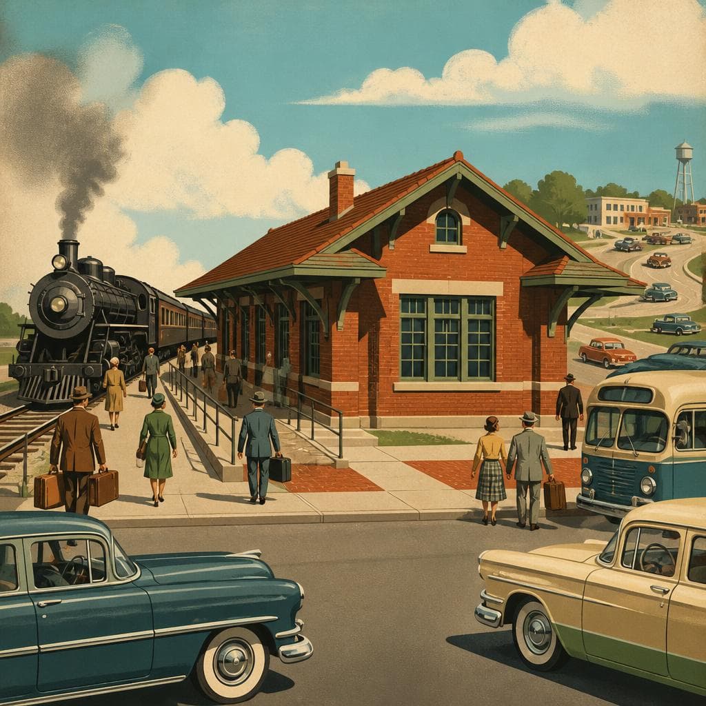 Cover art for Shawnee’s Front Door of Brick and Rail