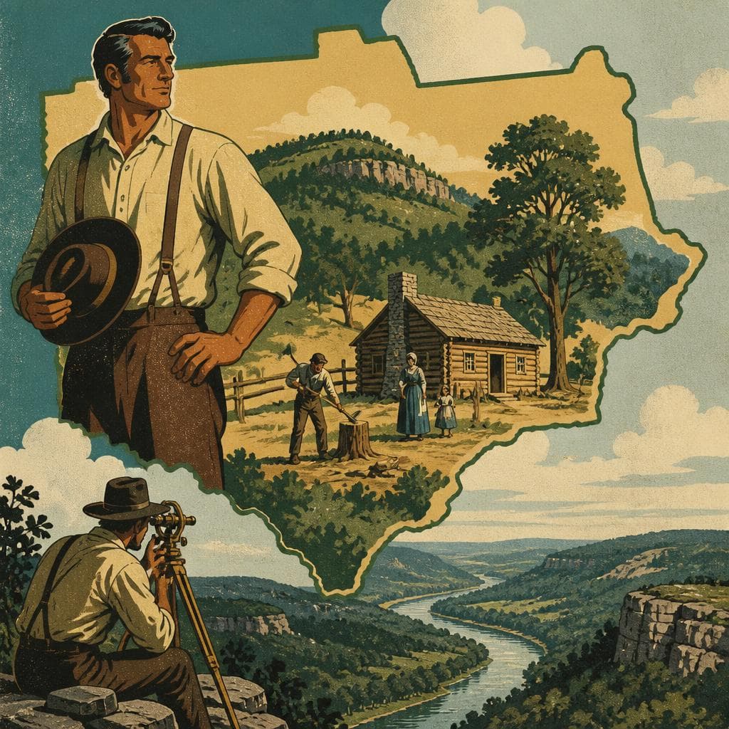Cover art for The Man Whose Name Stayed on the Map