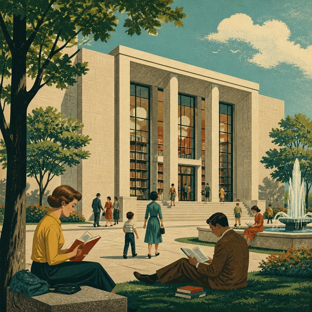 Cover art for A Building That Makes Reading Feel Civic