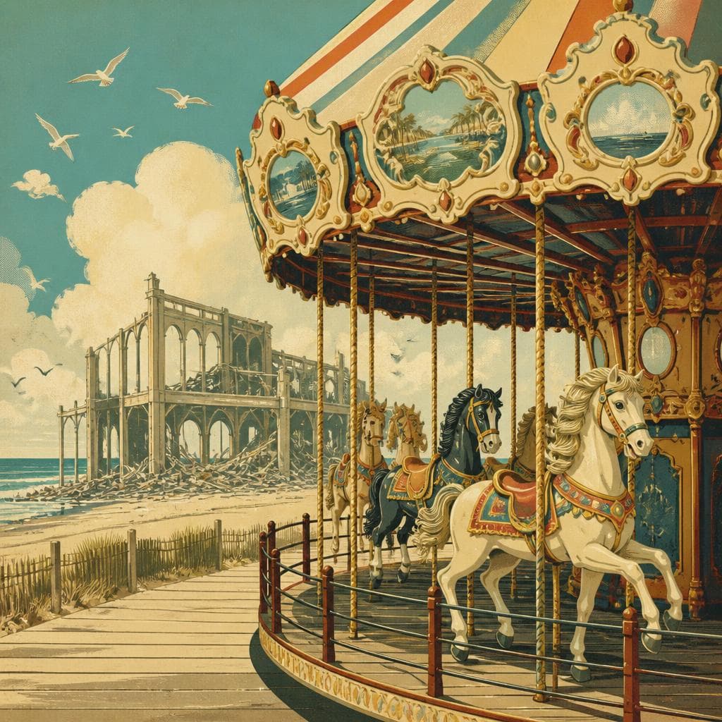 Cover art for The Carousel That Outlasted the Pavilion