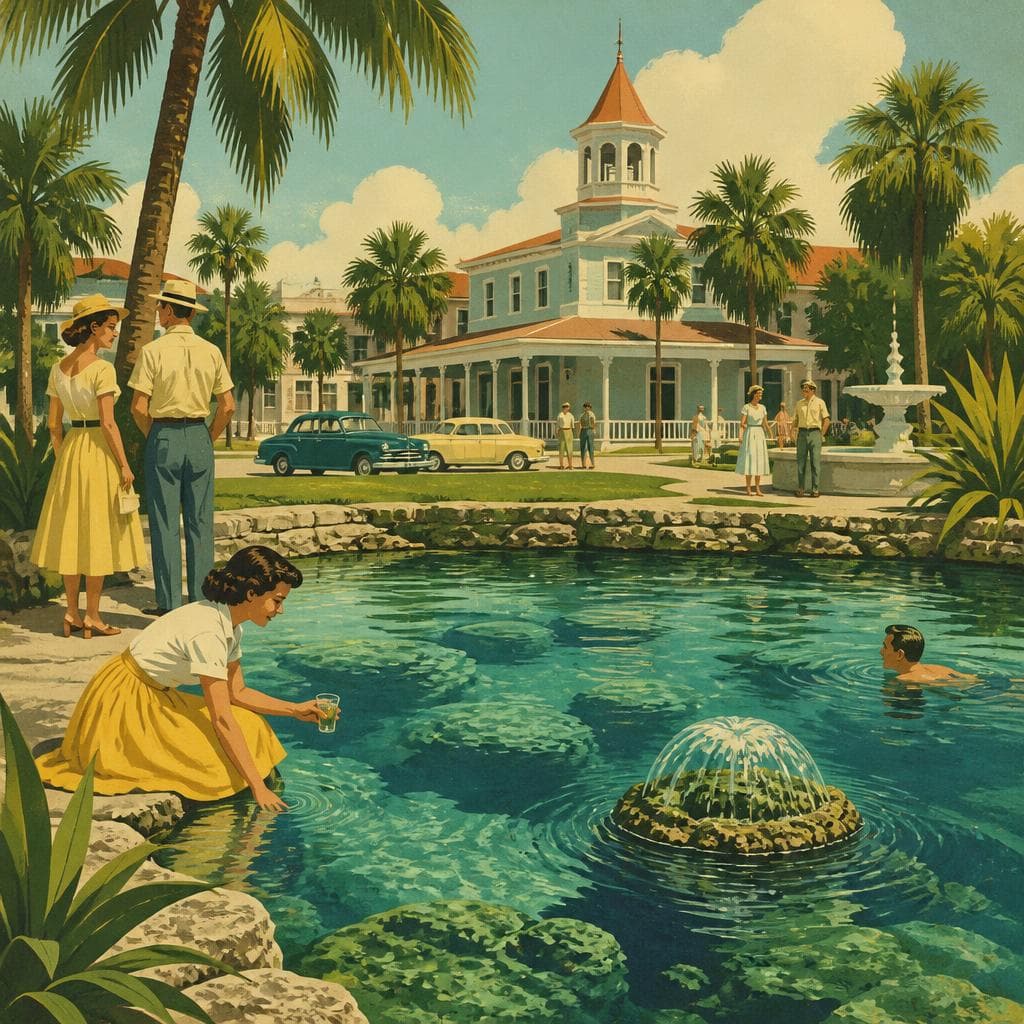 Cover art for Before Florida Sold Thrills, It Sold Spring Water