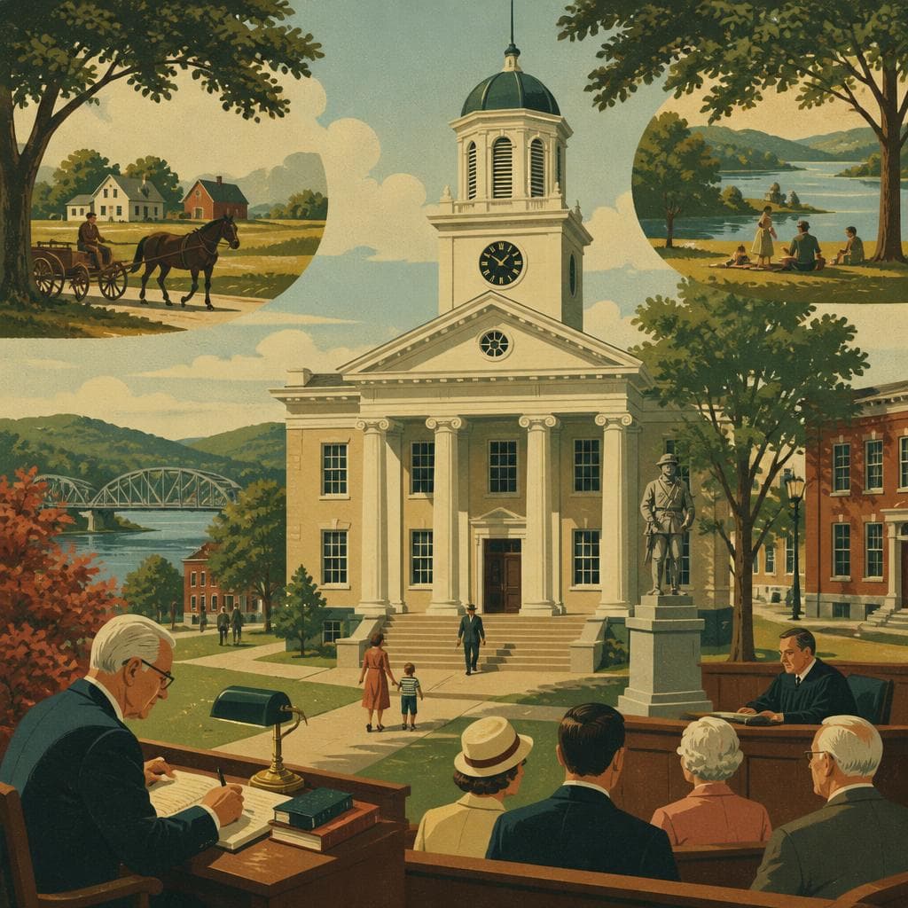 Cover art for Where Hampshire County Comes to Order