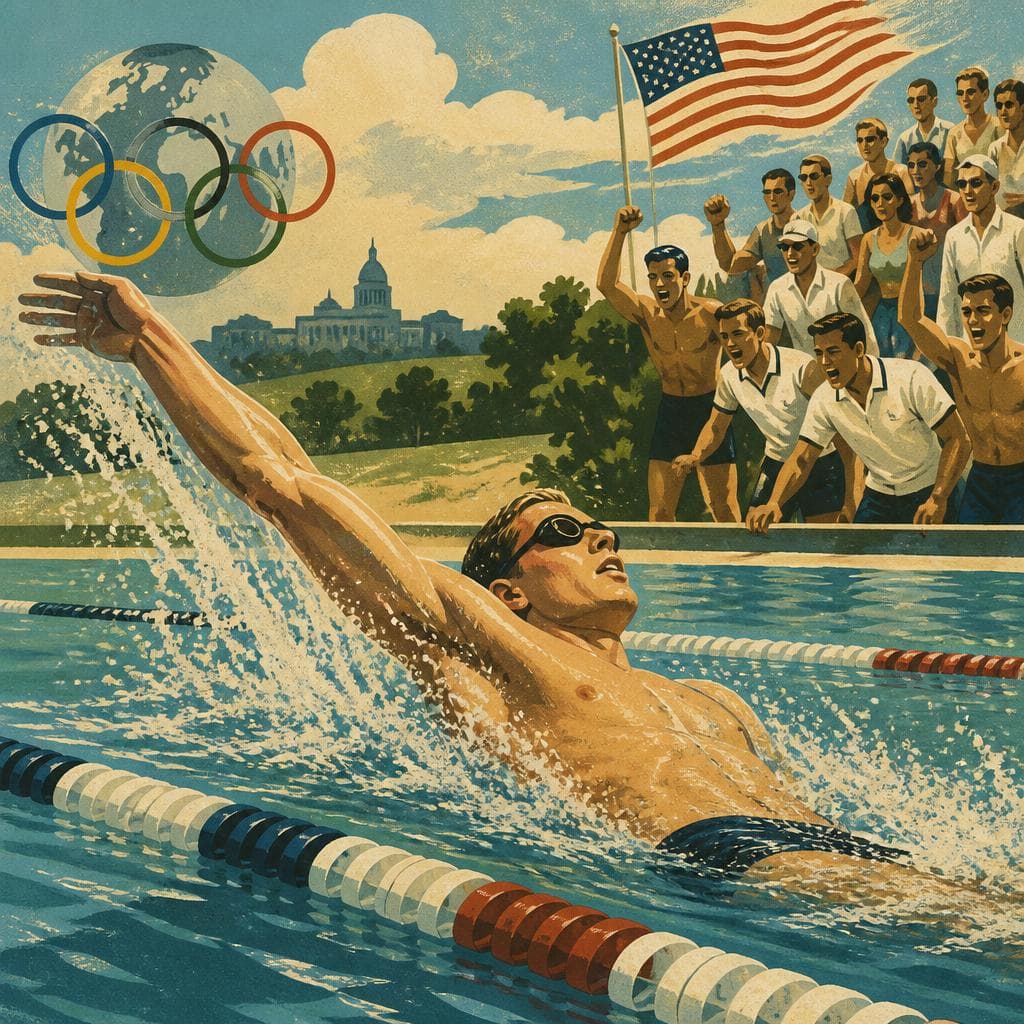 Cover art for The Backstroke That Put Stafford on the Olympic Map