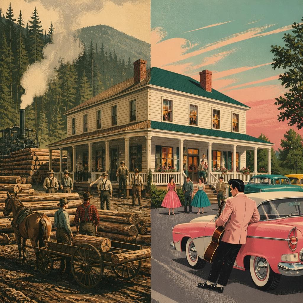 Cover art for From Lumber Boom to Elvis Legend