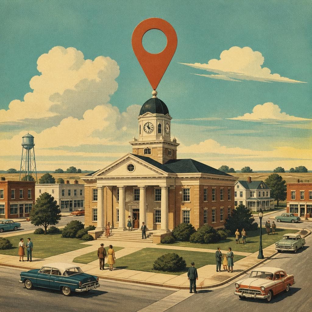 Cover art for The Building That Proved the County Was Real