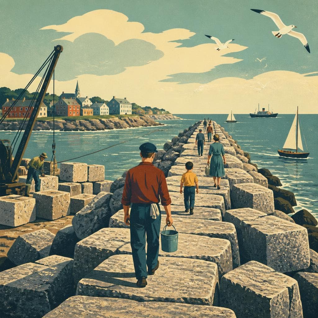 Cover art for Granite, Grit, and the Long Walk to Sea