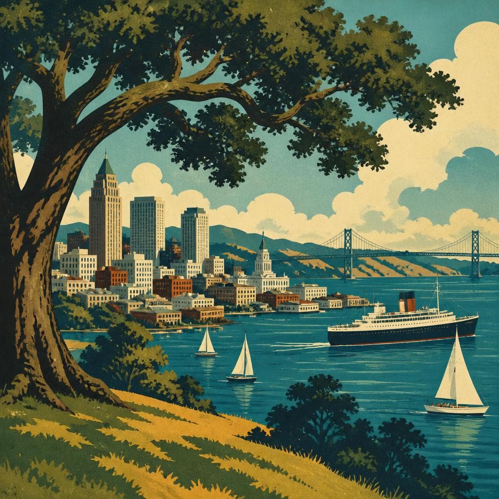Cover art for Named for Oaks, Shaped by the Waterfront