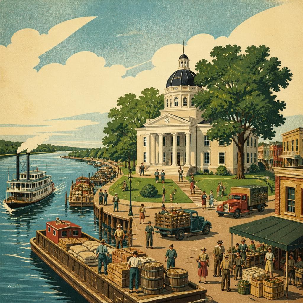 Cover art for Where the River Met the Courthouse
