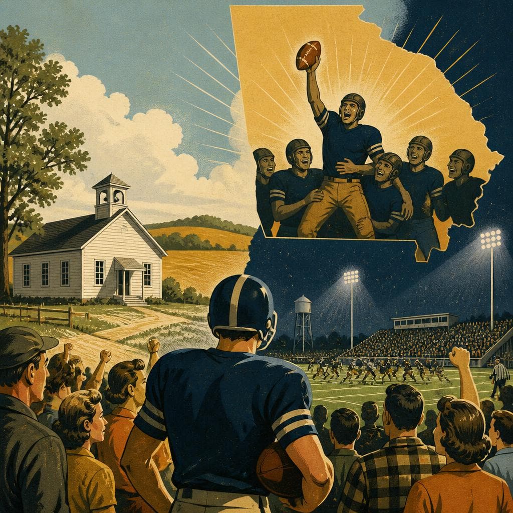 Cover art for How Lake Butler Became Football Country