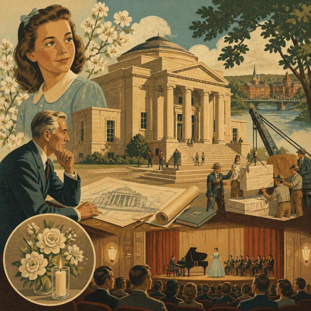 Cover art for A Daughter’s Memorial, Built for a Town