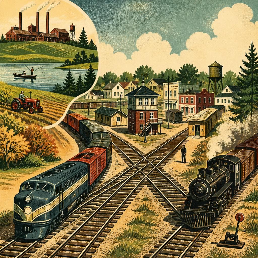 Cover art for Where Michigan’s Rail Lines Crossed