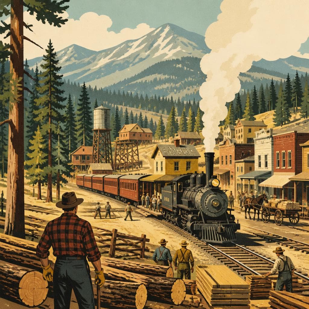 Cover art for When the Railroad Made Dillon