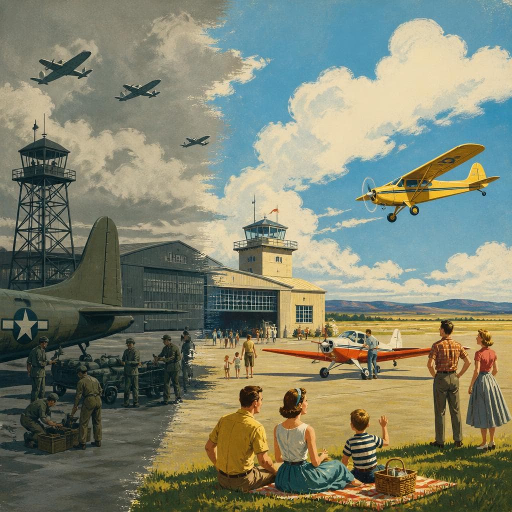 Cover art for When the Mission Changed, the Flying Stayed